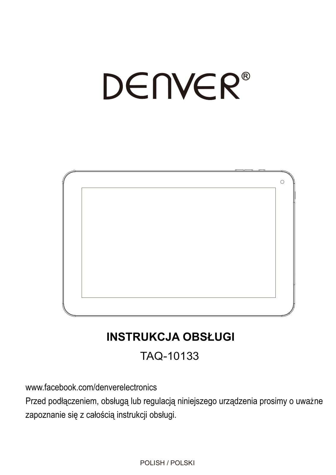 Denver TAQ-10133 User Guide