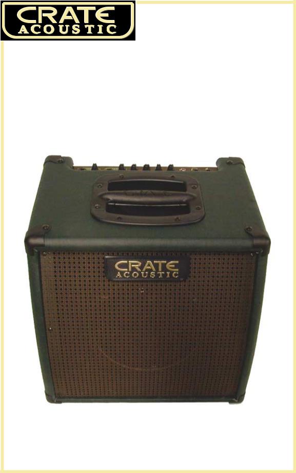 Crate Amplifiers CA15 User Manual