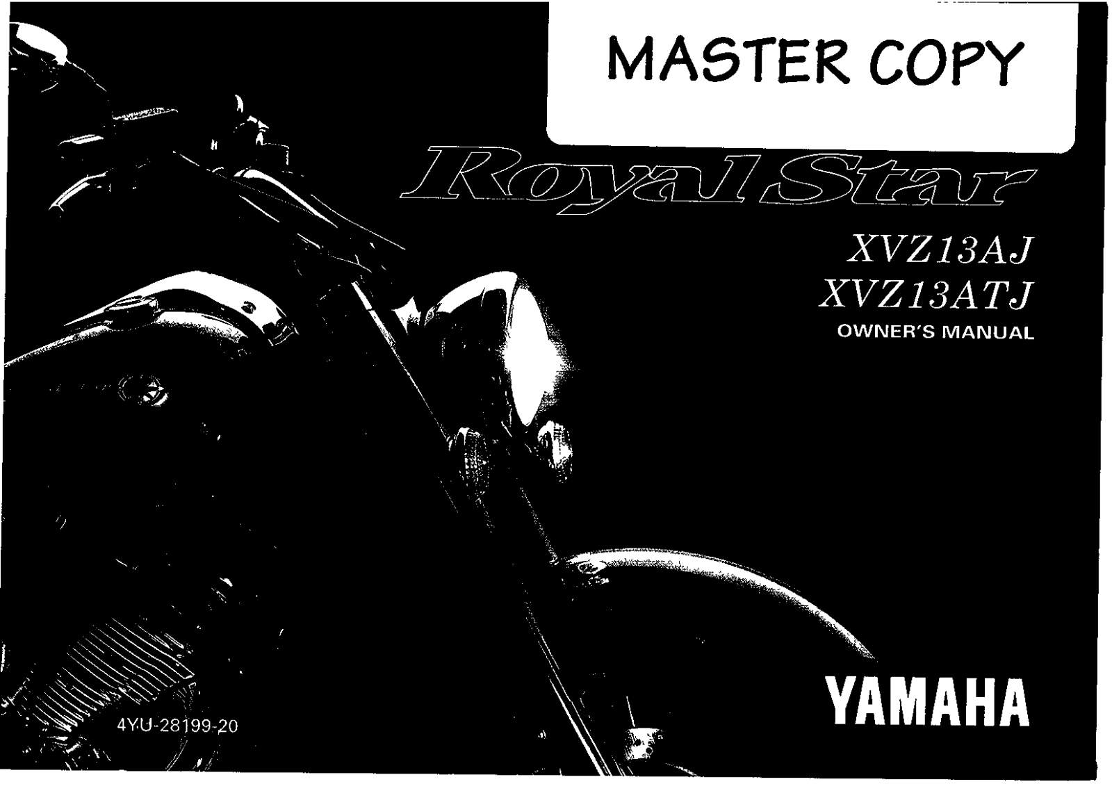 Yamaha XVJ13 (AJ) (ATJ) 1997 Owner's manual