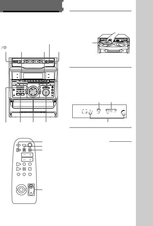 Sony MHC-GRX50, MHC-RXD7 User Manual