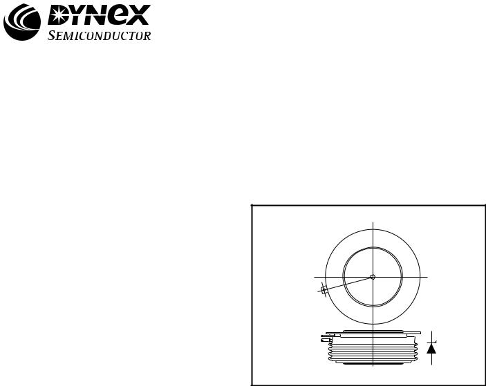 DYNEX DCR1279SD48, DCR1279SD47, DCR1279SD46, DCR1279SD45, DCR1279SD44 Datasheet