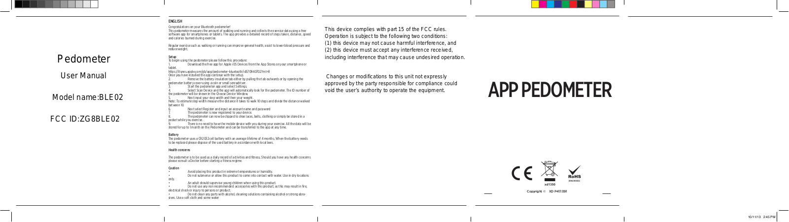 LANYA ELECTRONIC BLE02 User Manual