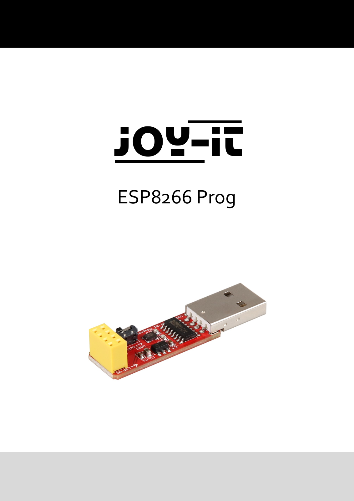 Joy-it SBC-ESP8266-Prog User guide