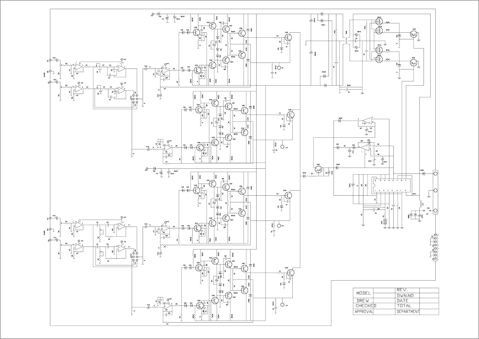 Prolodgy PAS-4075 Schematics