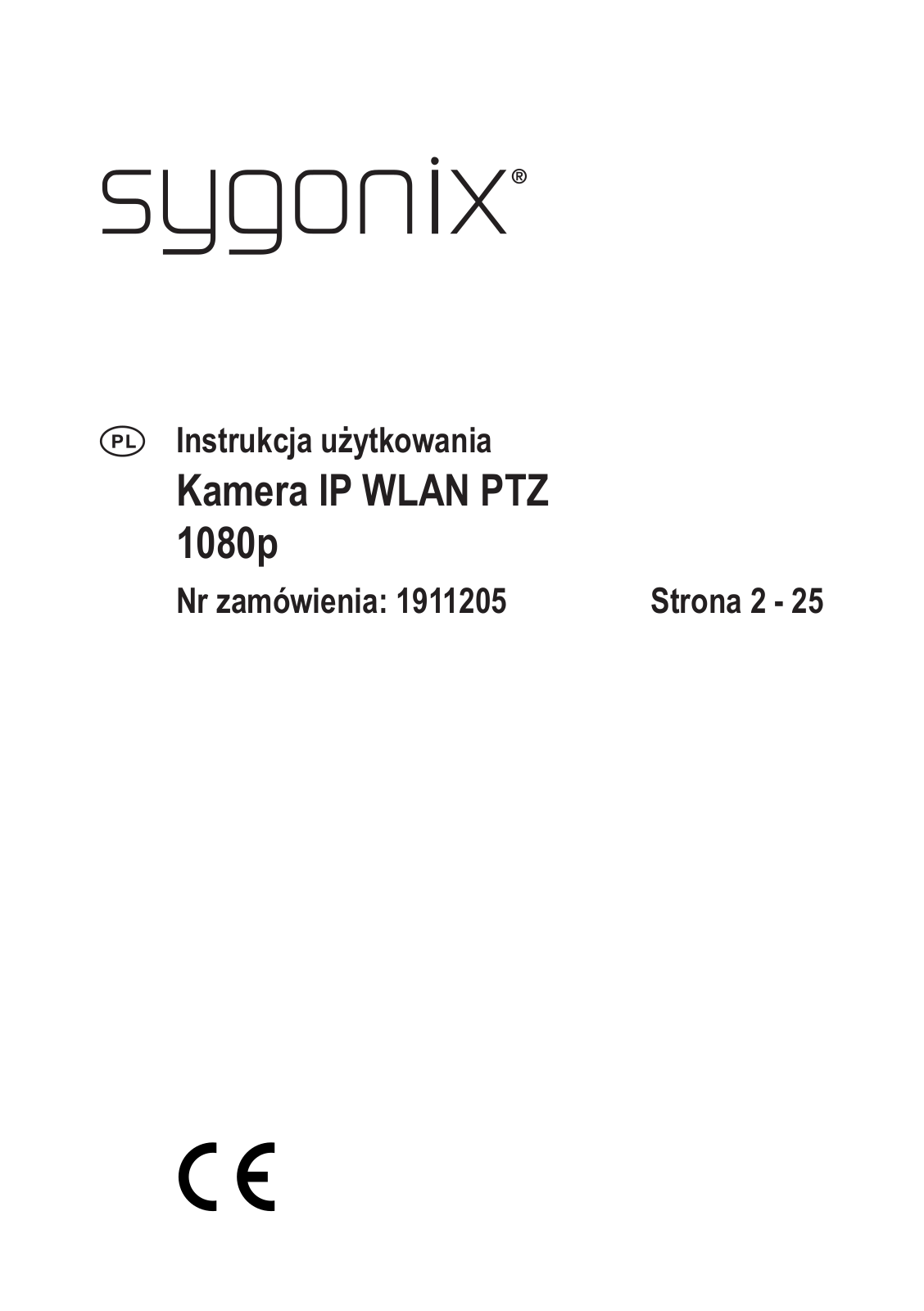 Sygonix SY-3822410 User guide