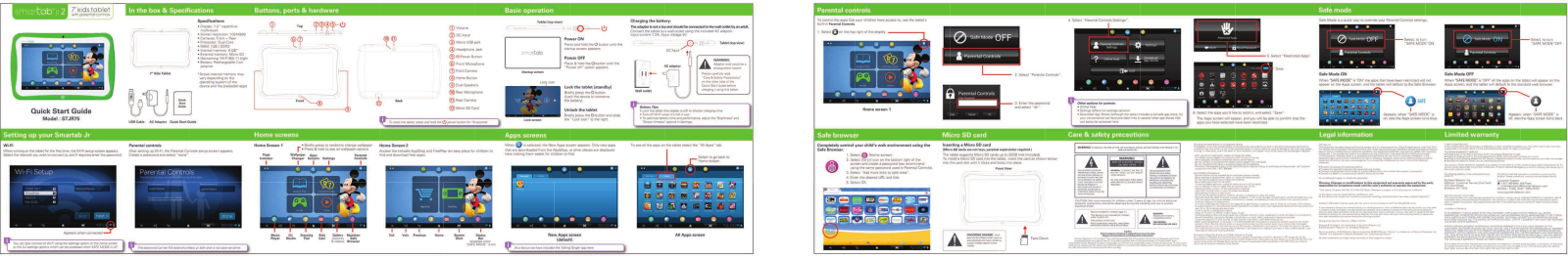 Smartab STJR75 User Manual