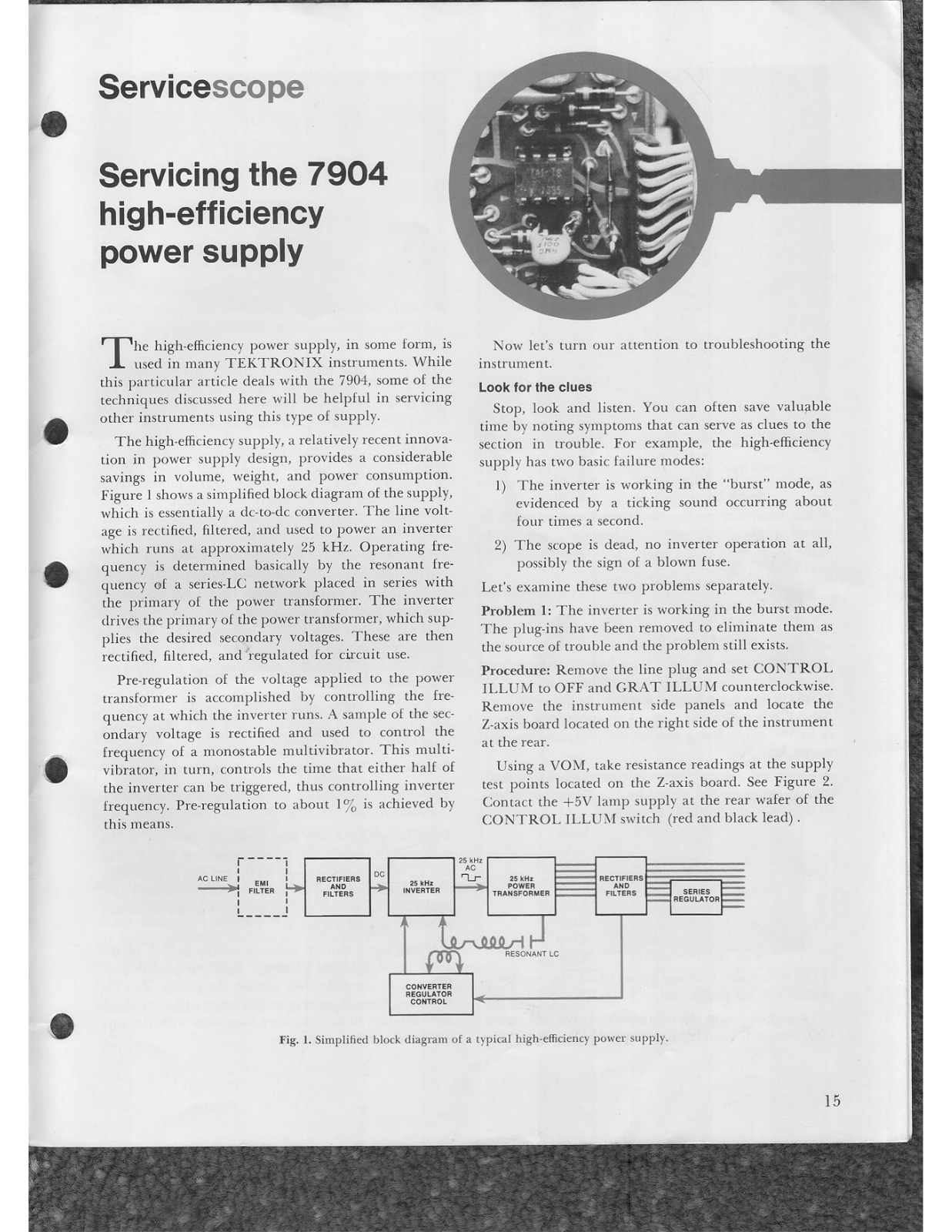 Tektronix 7904 schematic