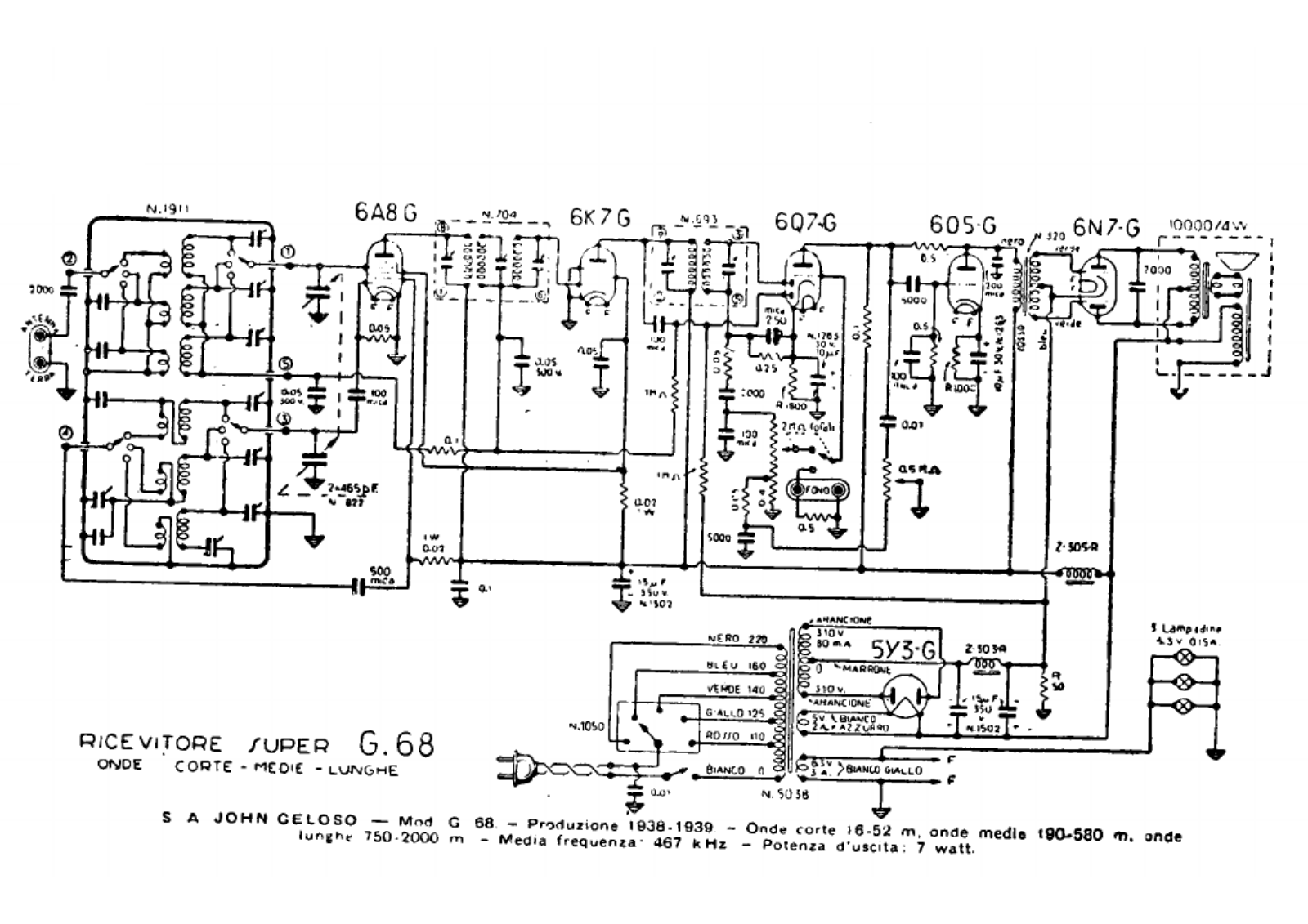 Geloso g68 schematic - ManualMachine.com