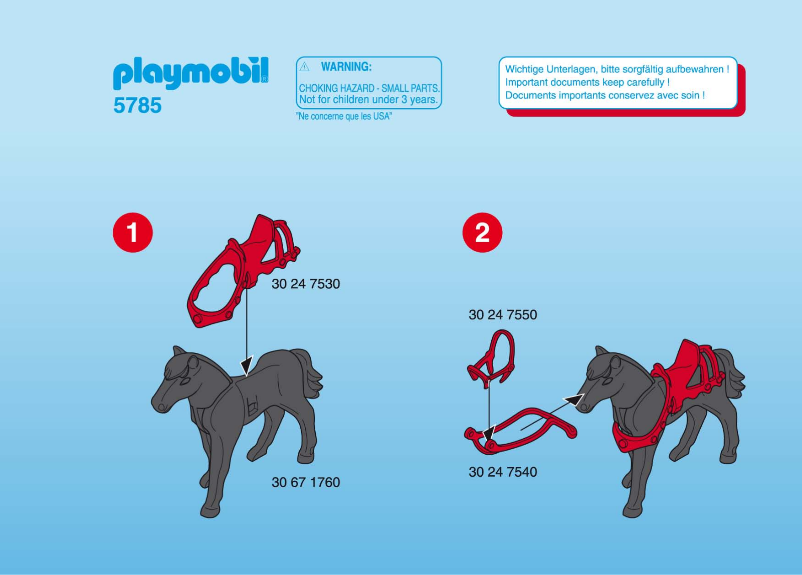 Playmobil 5785 Instructions