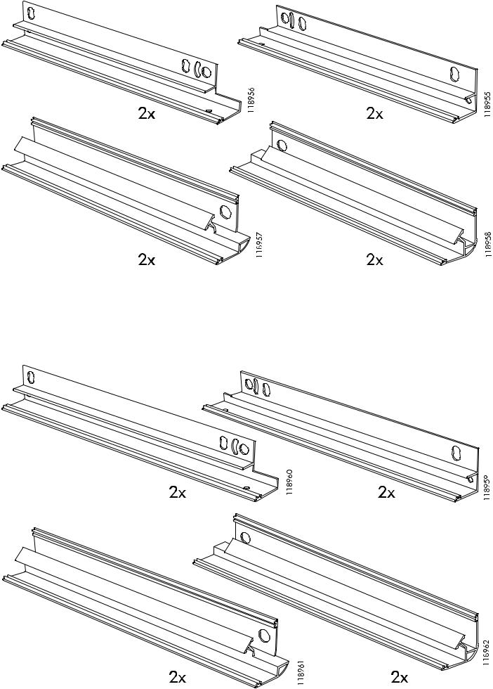 Ikea S59903530, S69903389, S69903539, S99903528 Assembly instructions