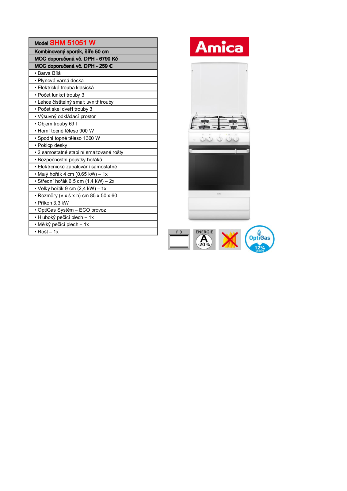 Amica SHM 51051 W User Manual