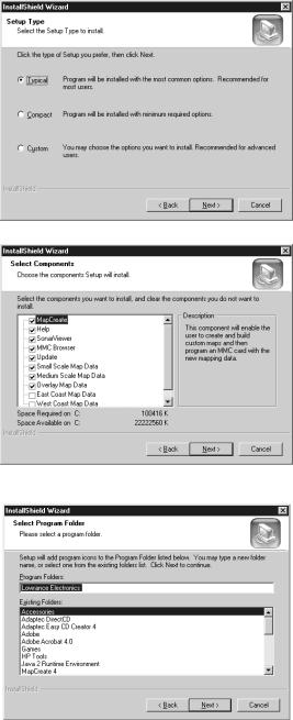 LOWRANCE MAPCREATE 6.2 User Manual