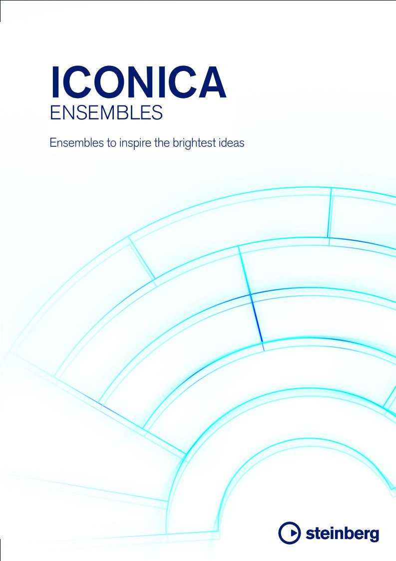 Steinberg Iconica Ensembles Operation Manual