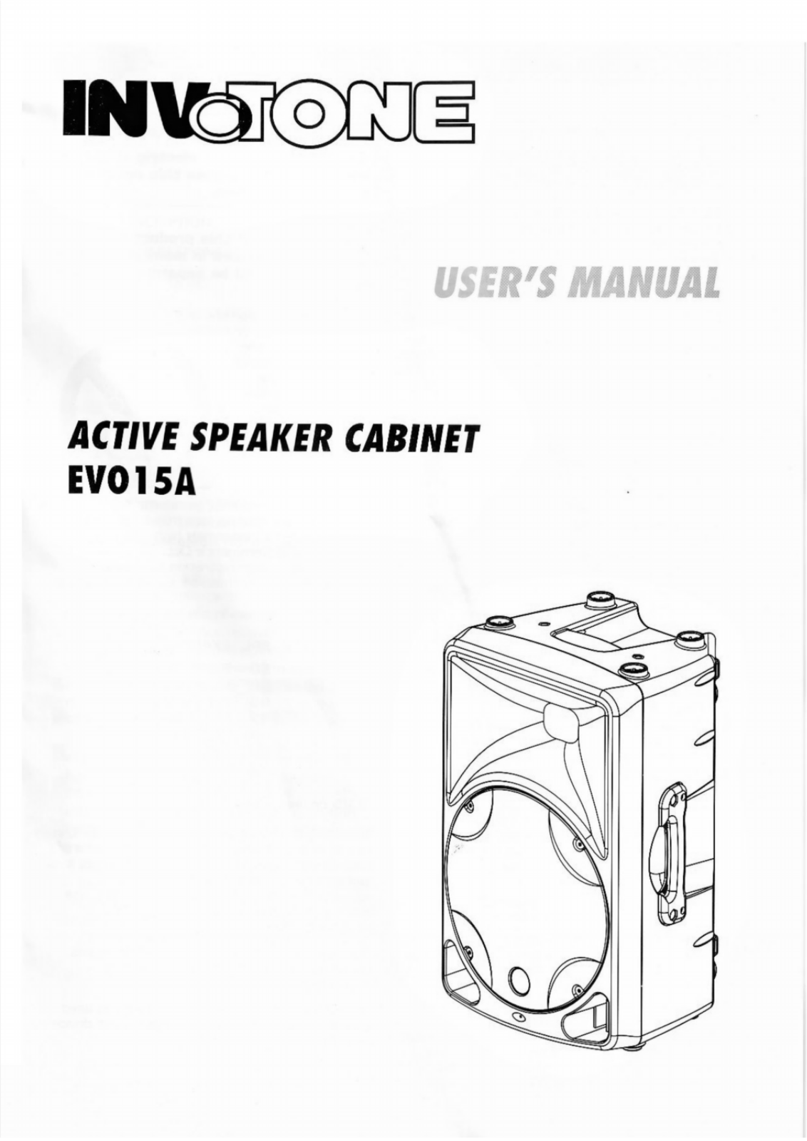 Invotone EVO 15A User Manual