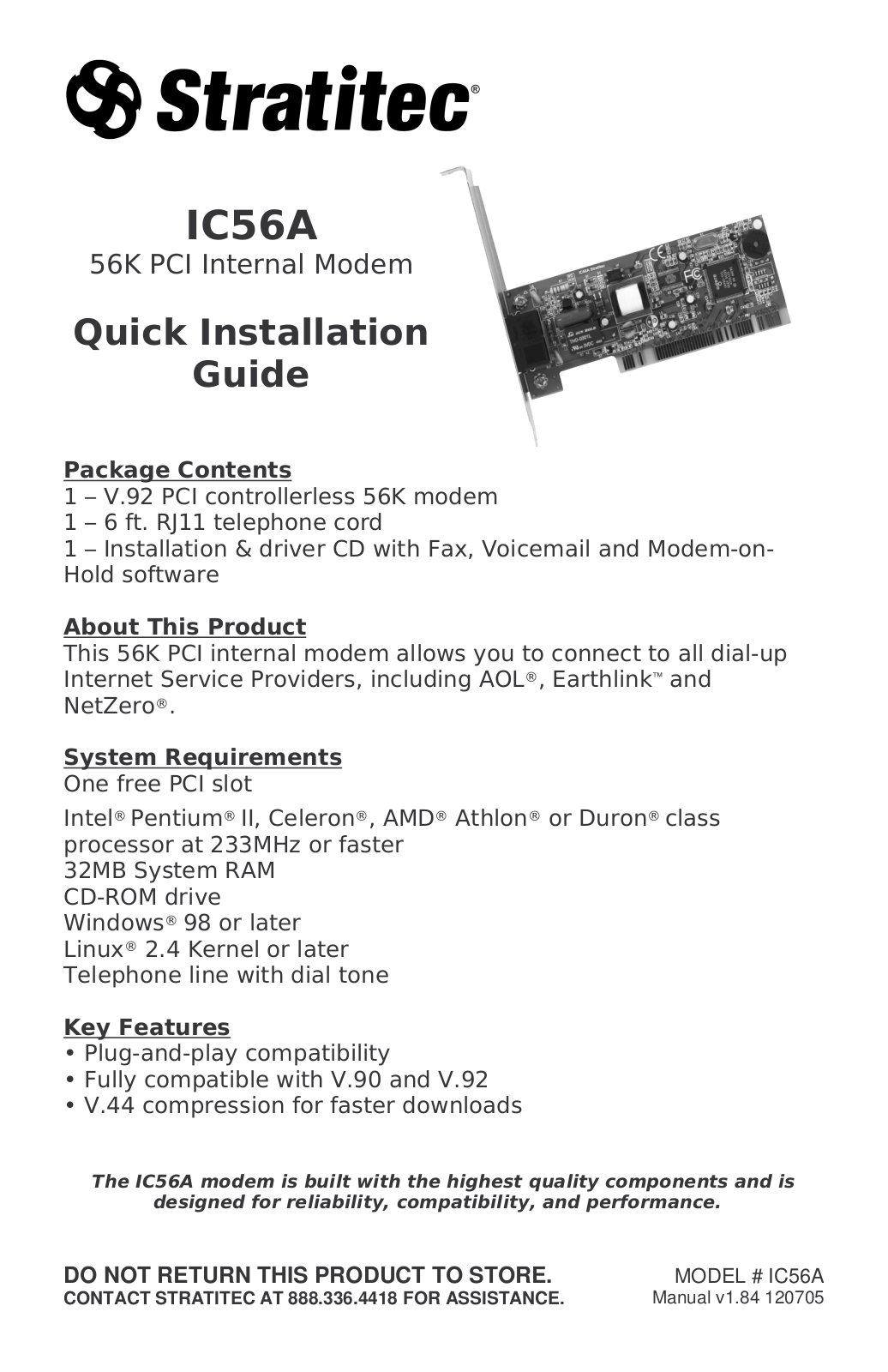 HP IC56A User Manual