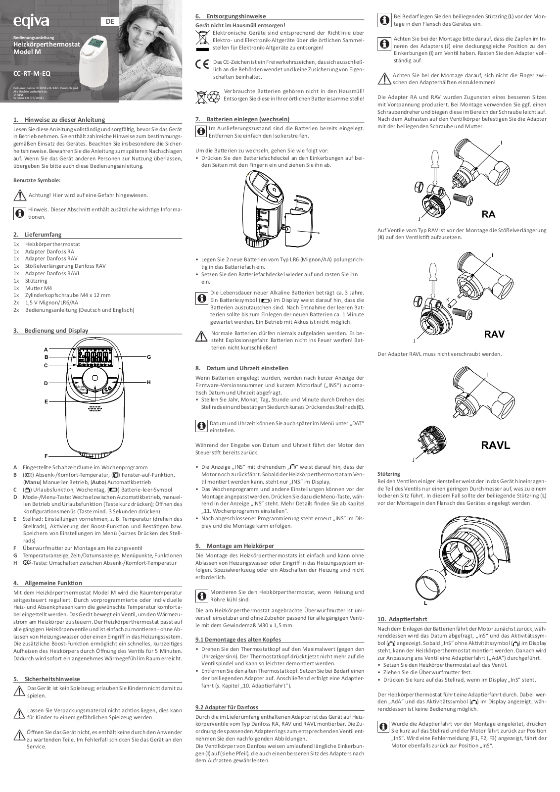 eQ-3 CC-RT-M-EQ User manual