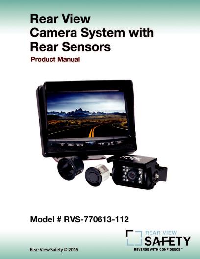 RVS Systems RVS-082507S User Manual