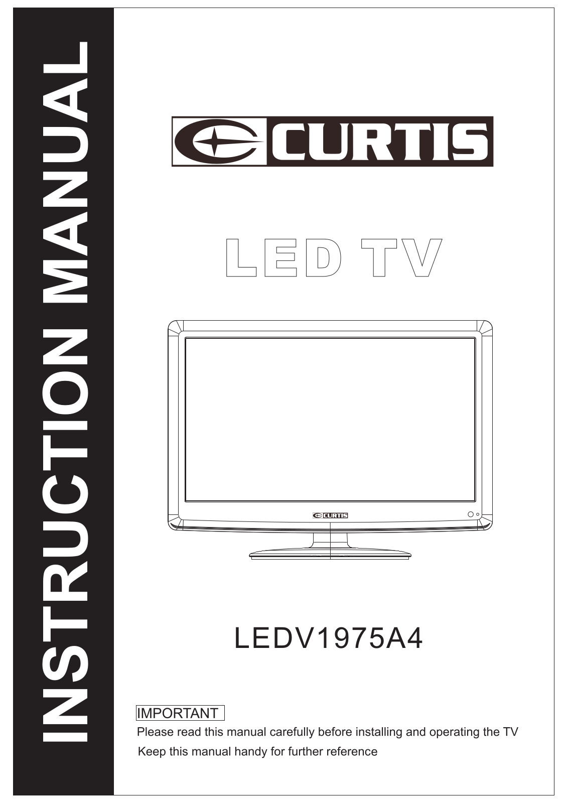 Curtis LEDV1975A4 User Manual