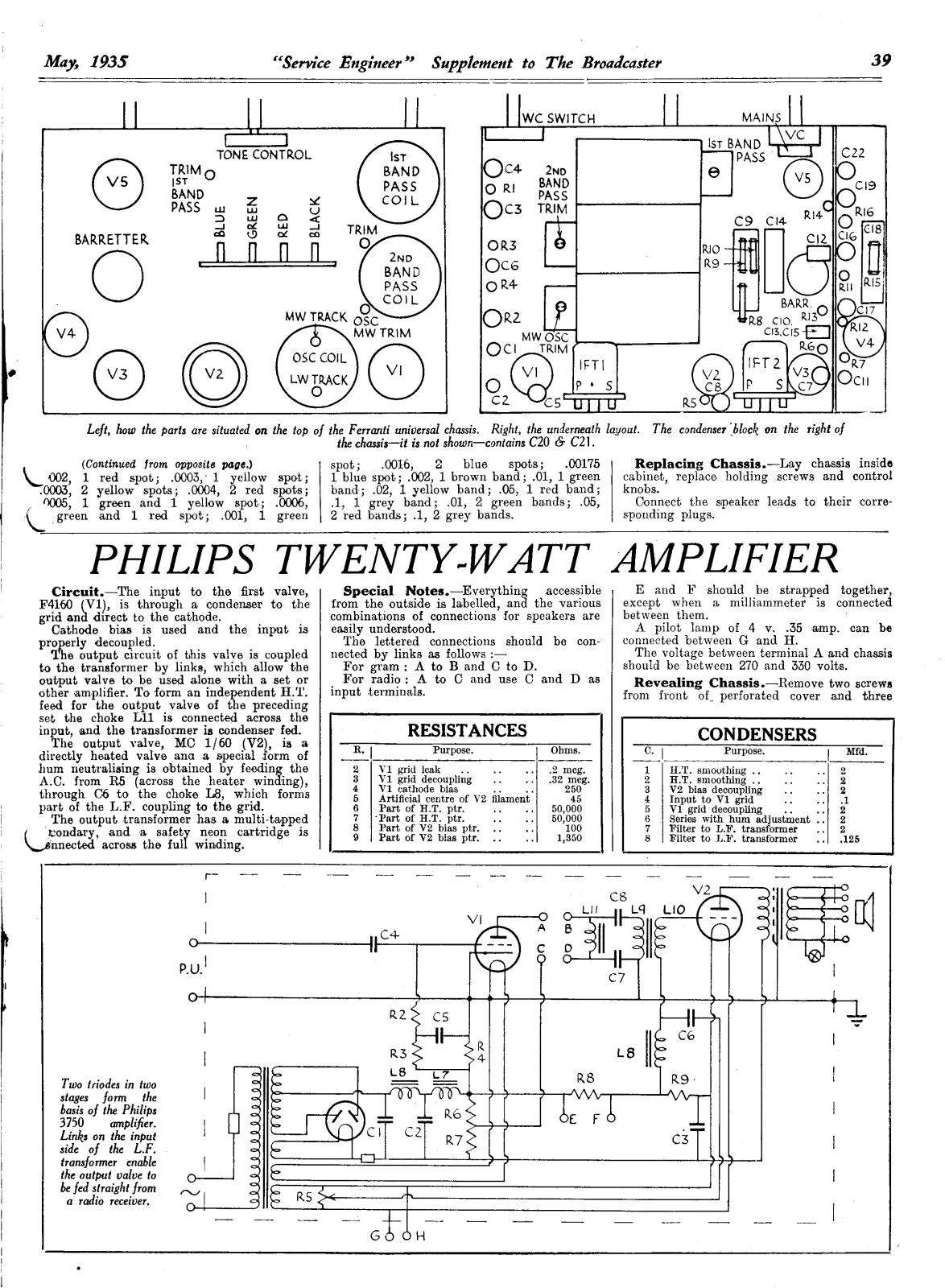 Philips 3750 Service Manual