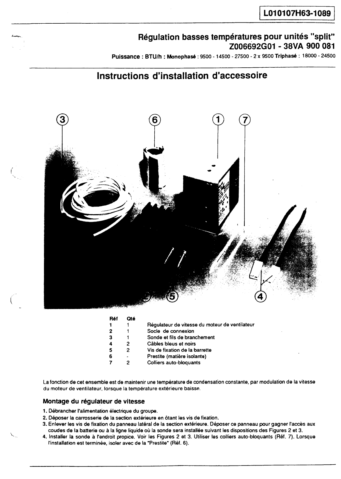 Carrier 38QQFACC User Manual