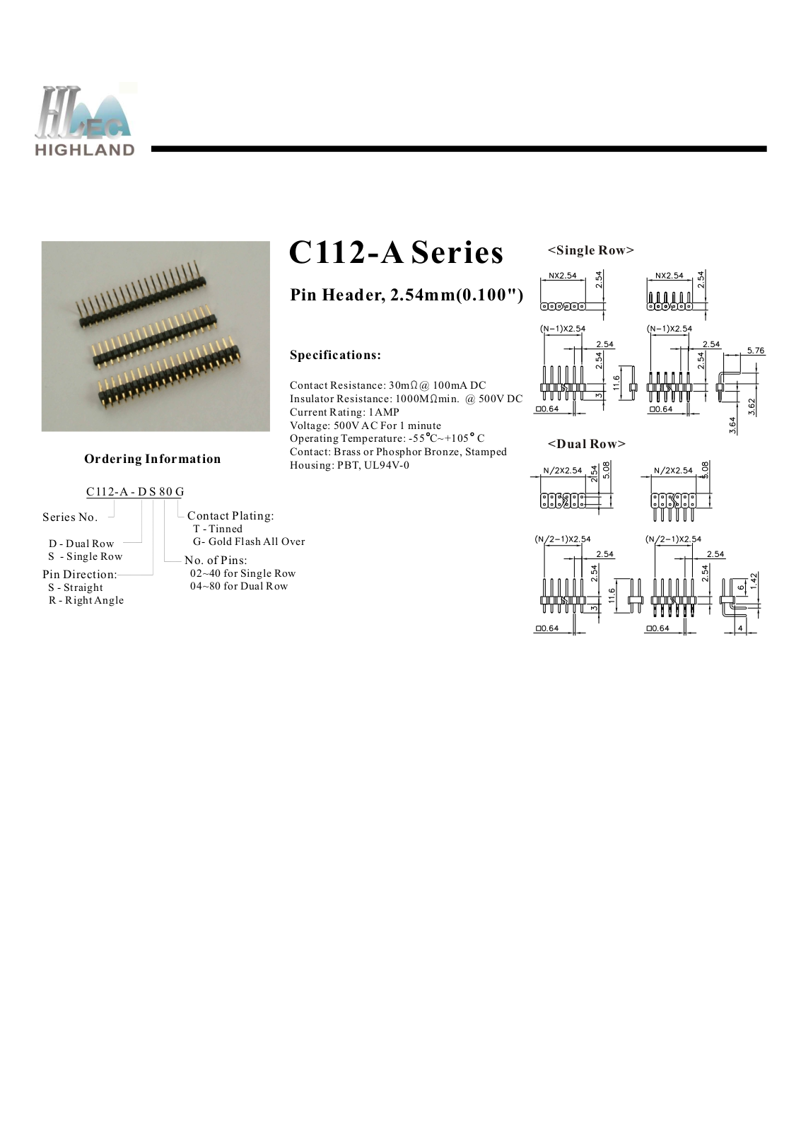 Rainbow Electronics C112-A User Manual