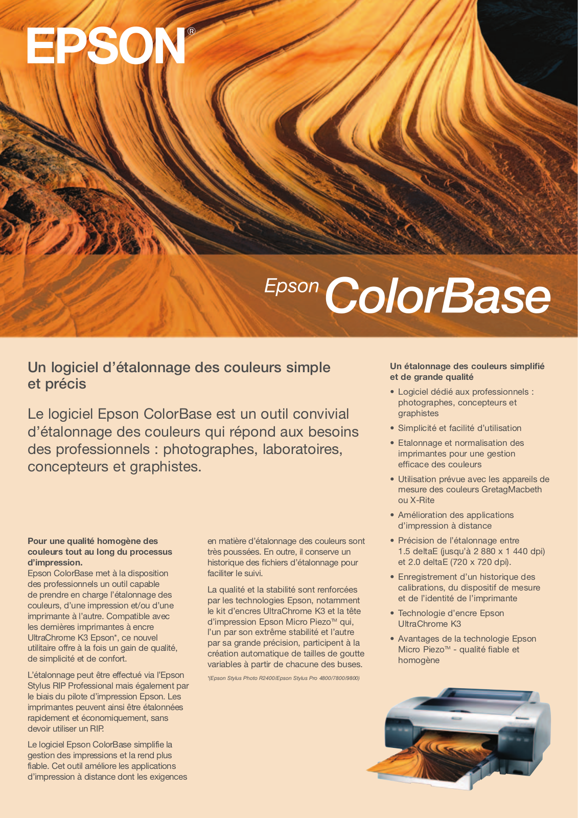 EPSON COLORBASE User Manual