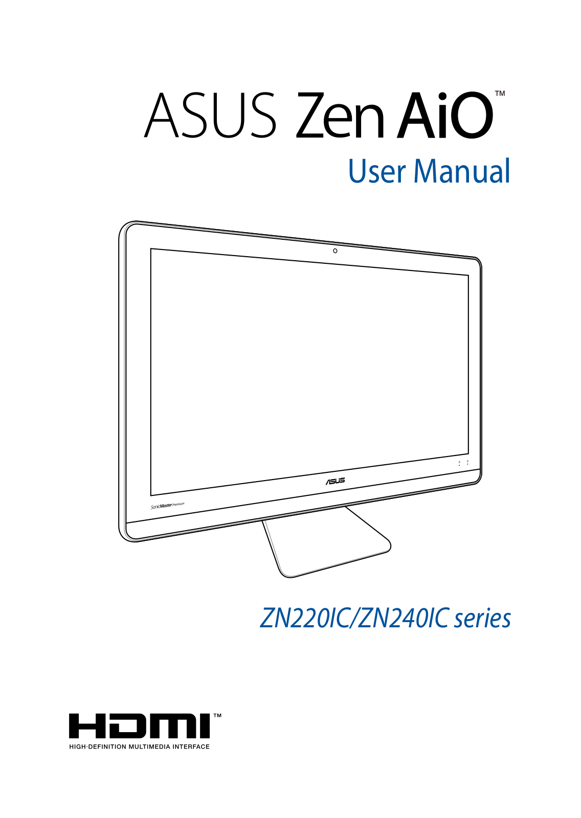 Asus Zen AIO ZN220ICGK 90PT01N1-M02220 User Manual