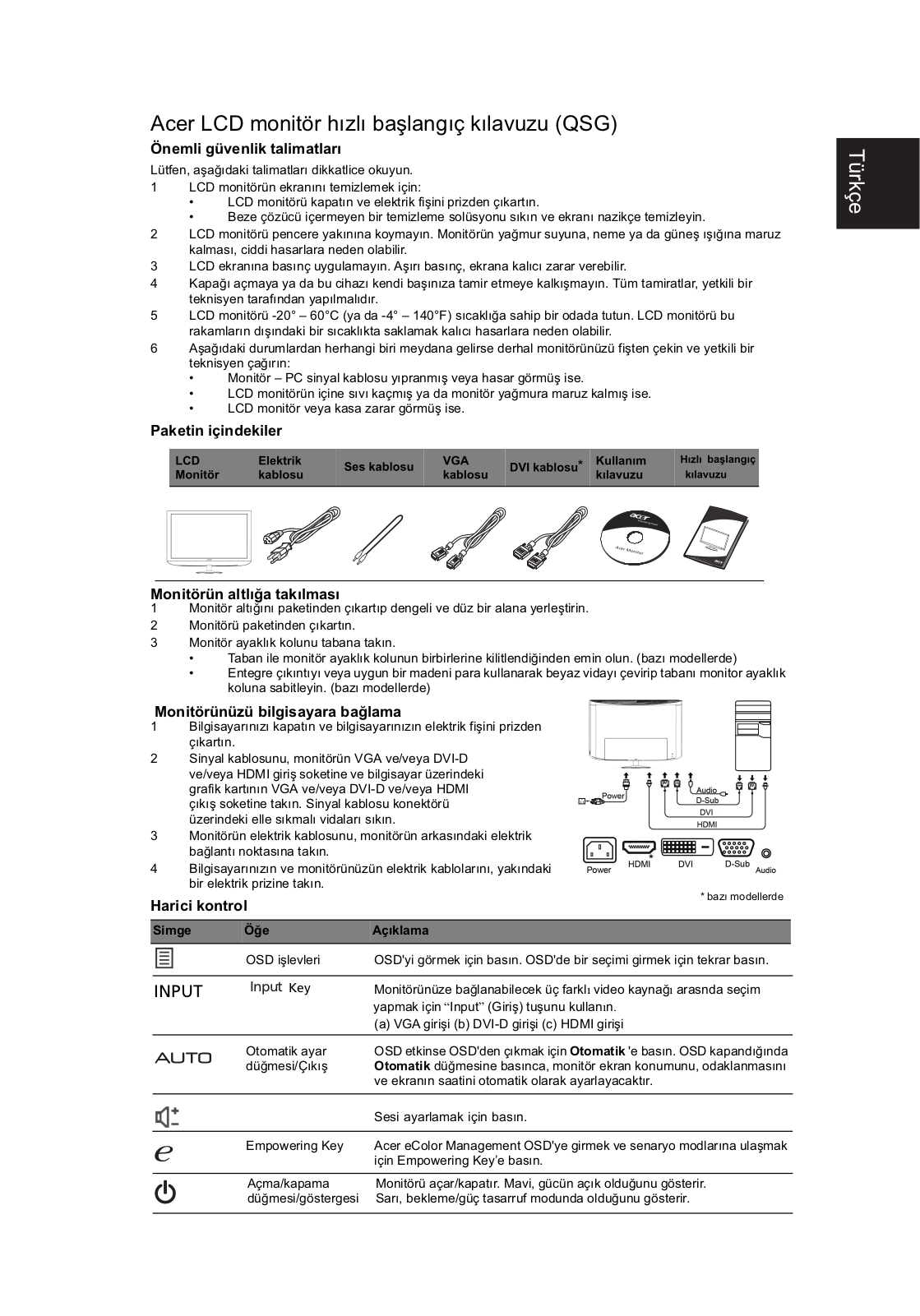 Acer H235HL User Manual