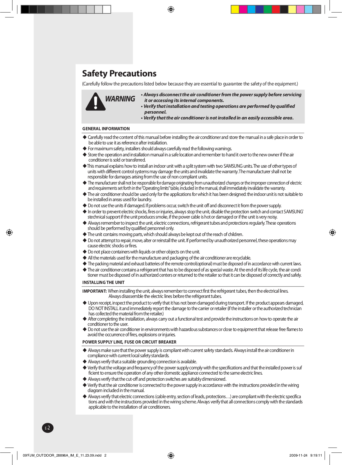 SAMSUNG MH050FXEA2C, MH040FXEA2C User Manual