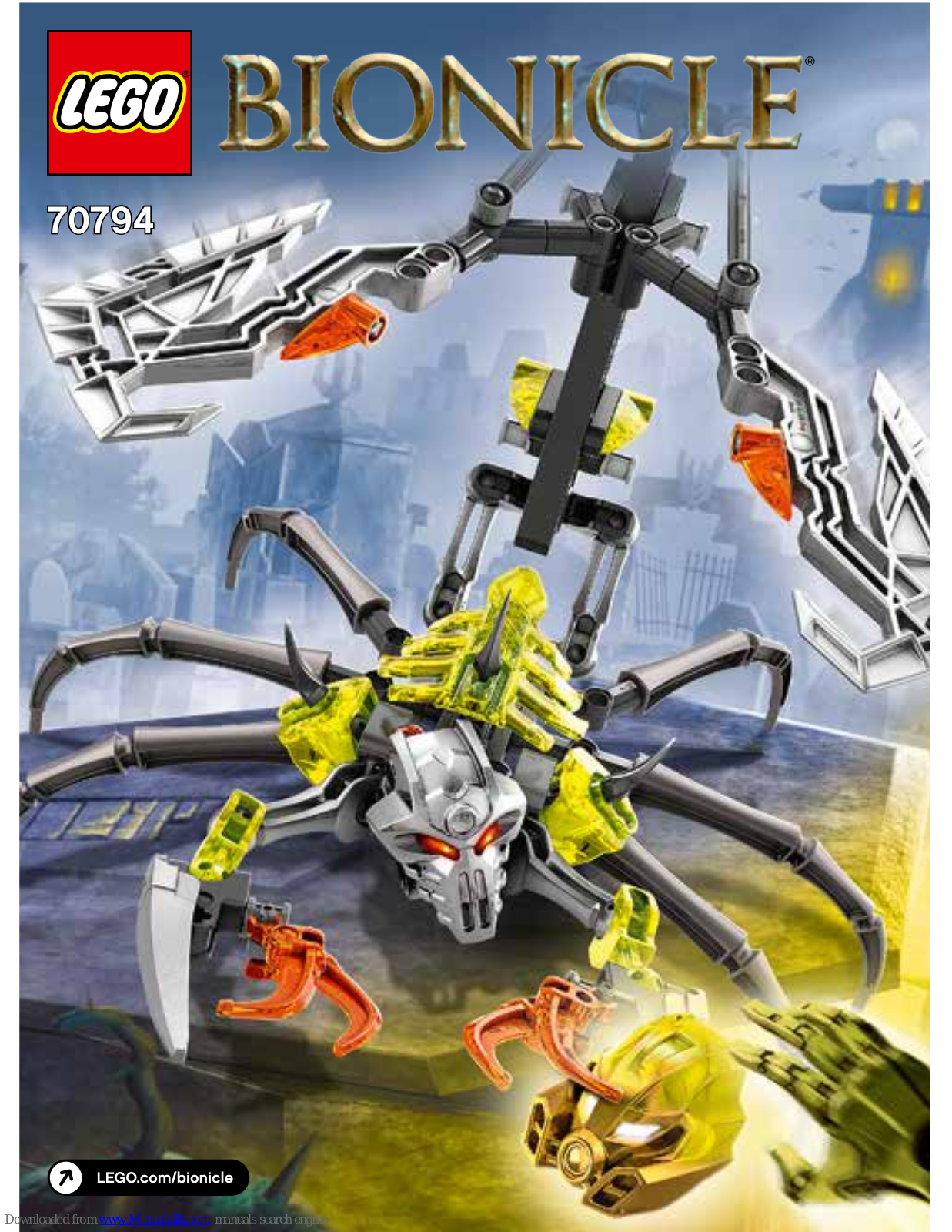 LEGO Bionicle 70794 Assembly Manual