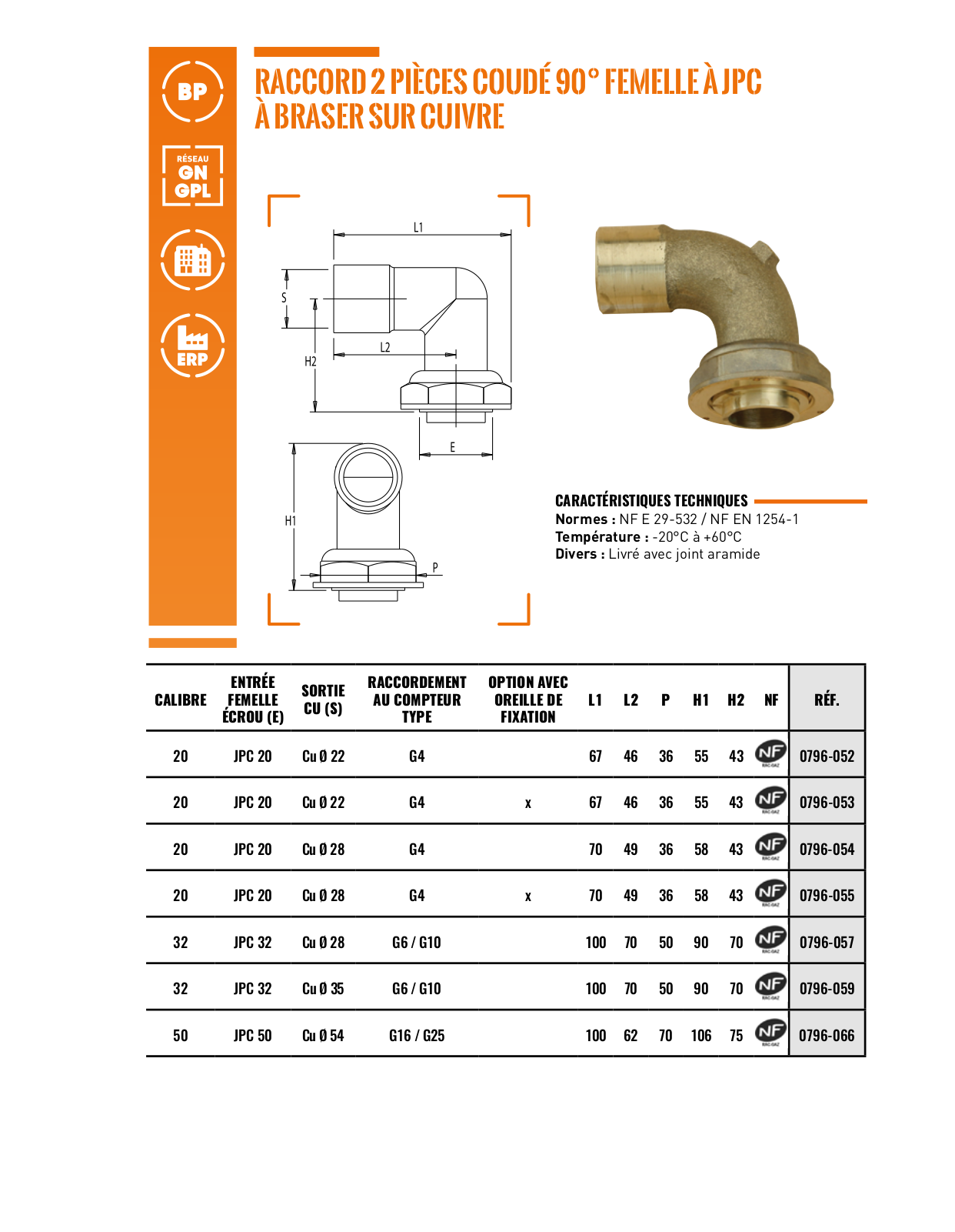 CERTIGAZ 0796-052, 0796-053, 0796-054, 0796-055, 0796-057 Specification - ManualMachine.com