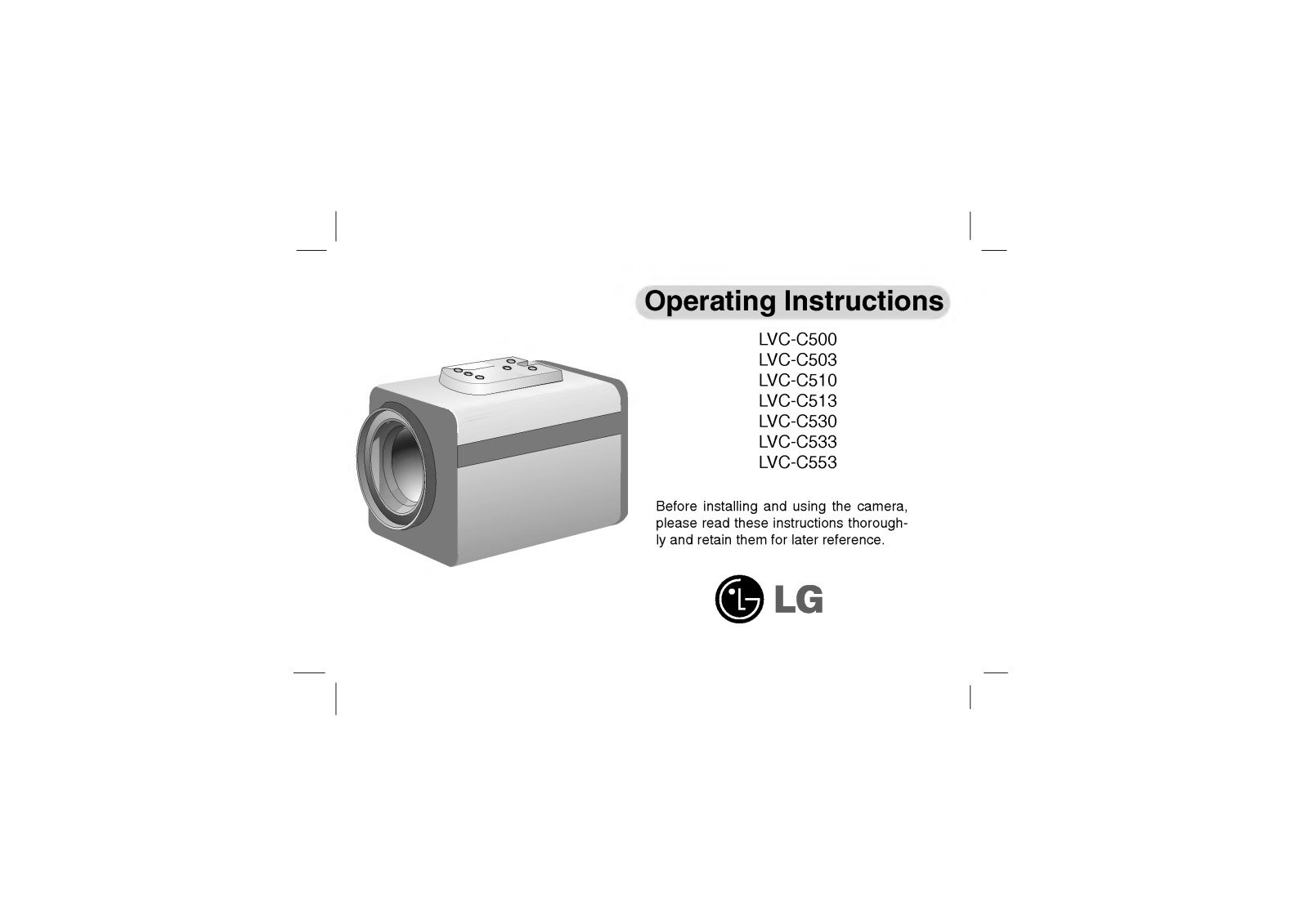 LG LVC-C553HP User Manual