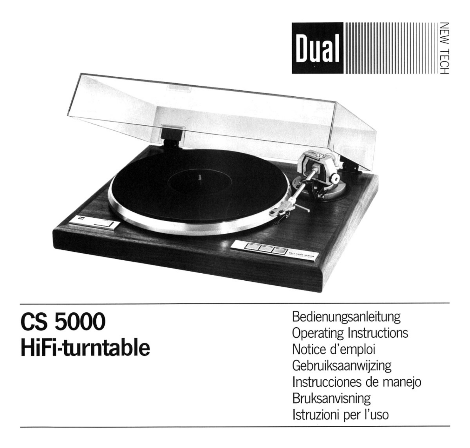 Dual CS-5000 Owners manual