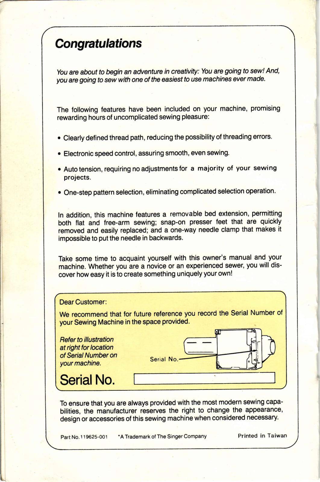 Singer 6233 User Manual - ManualMachine.com