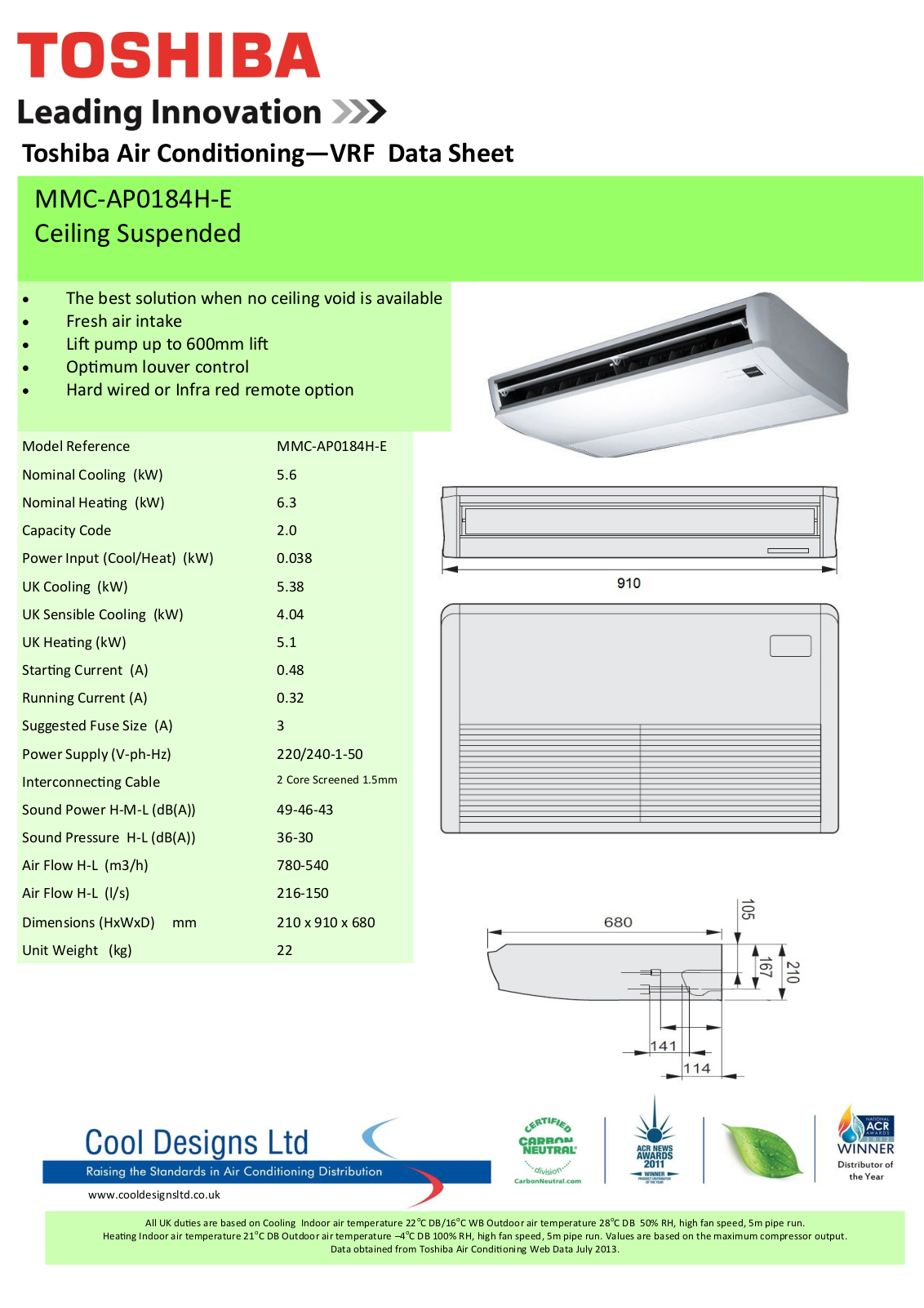 Toshiba MMC-AP0184H-E Datasheet