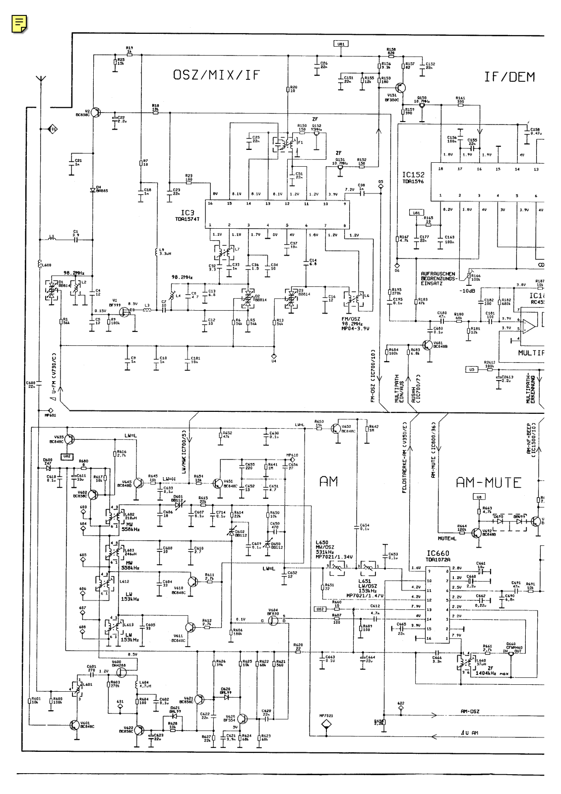 Blaupunkt RCM82 Service Manual