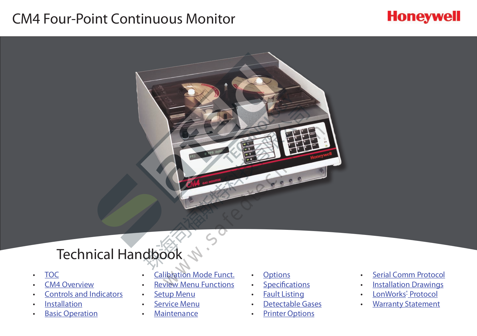 Honeywell CM4 Technical Handbook