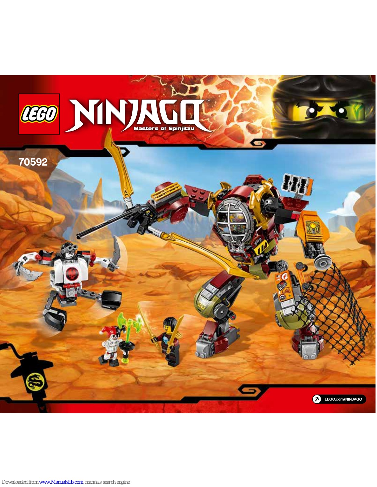 LEGO Ninjago 70592 Instructions Manual