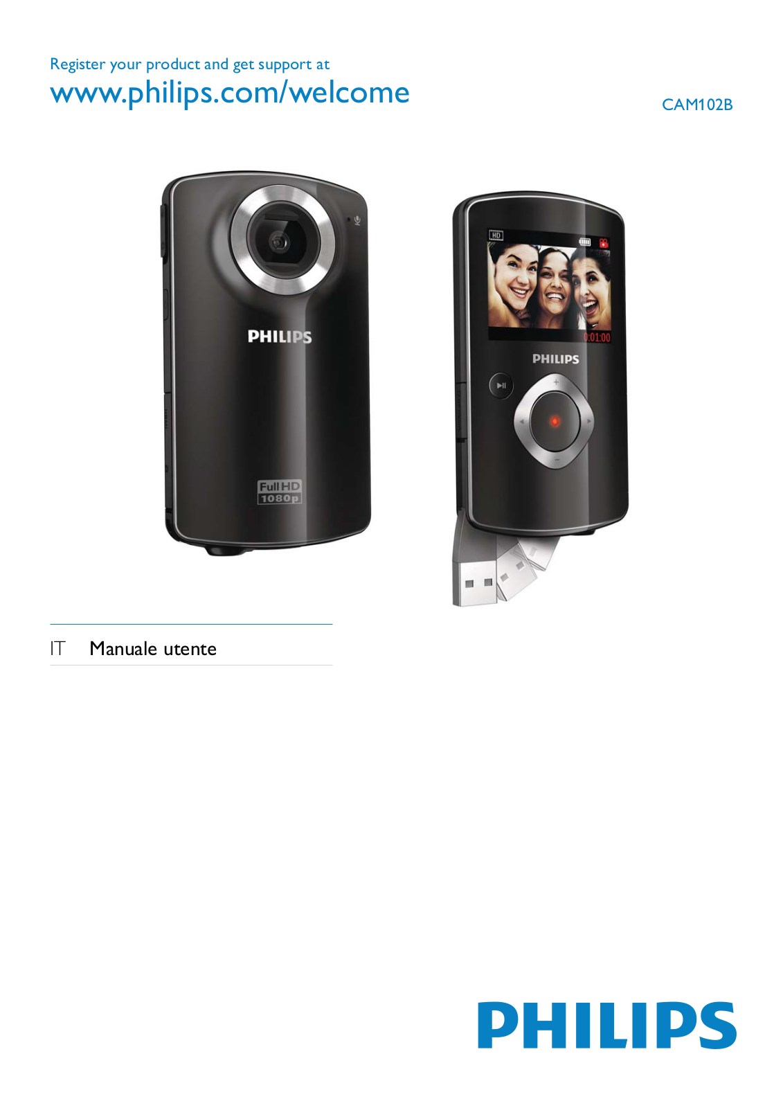 Philips CAM102SL/12 instructions for use
