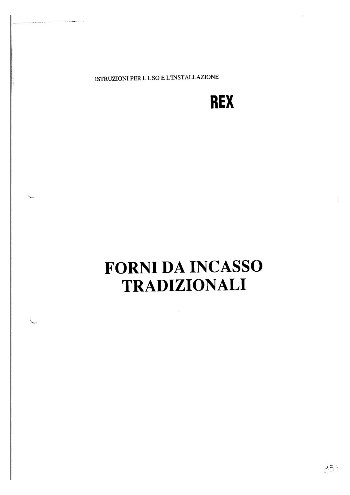 Rex FNE1N, FNE1B User Manual