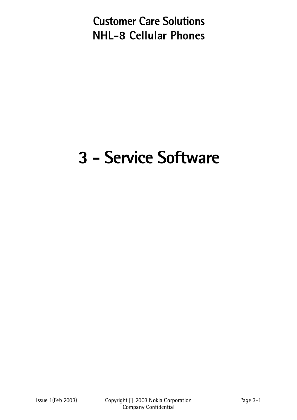 Nokia 3650, 3660 Service Manual 03 nhl8 sersw