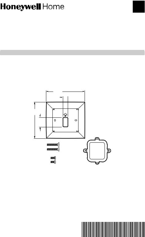 Honeywell THP2400A1019 Installation Manual