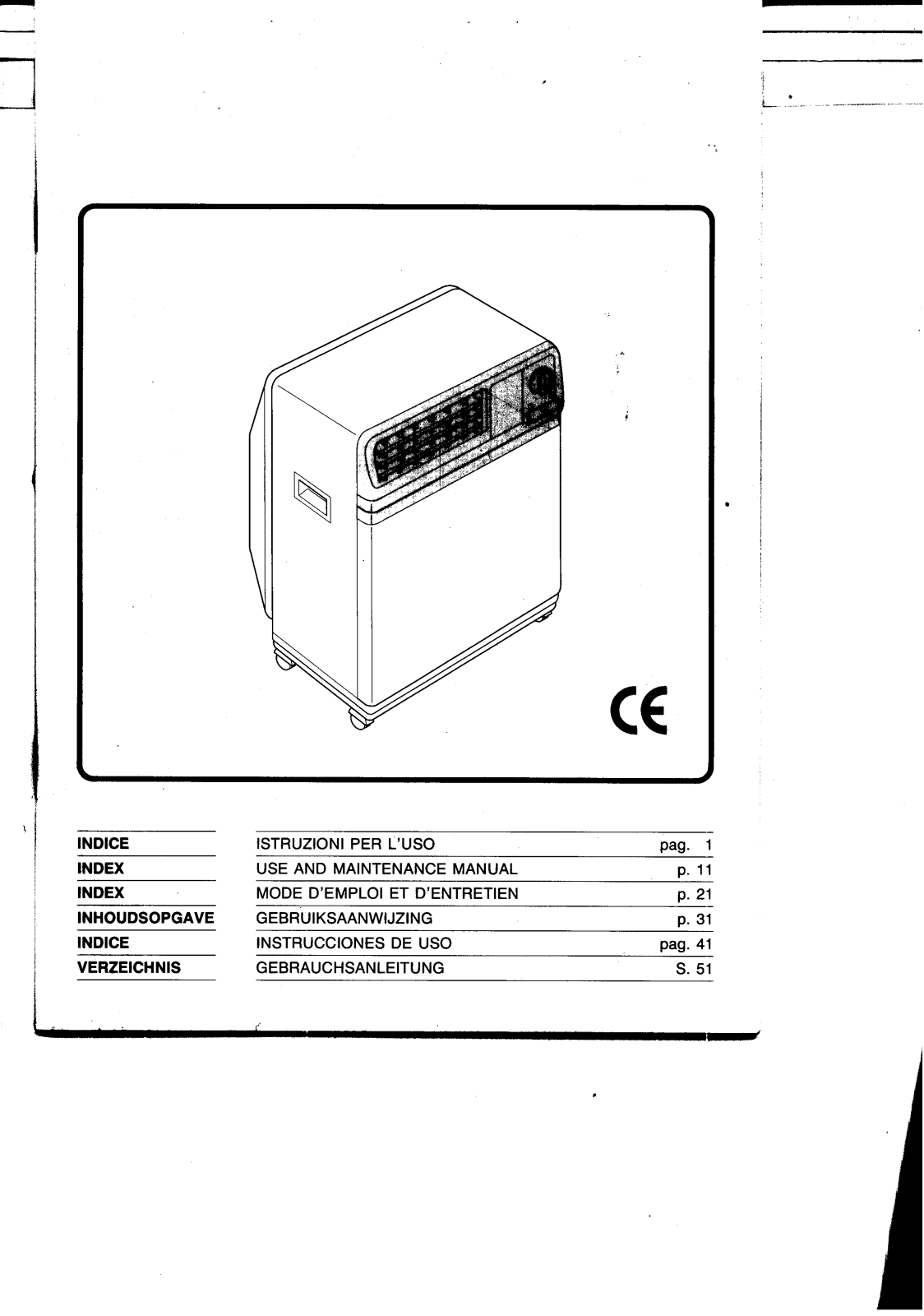 DeLonghi CR-100 User Manual