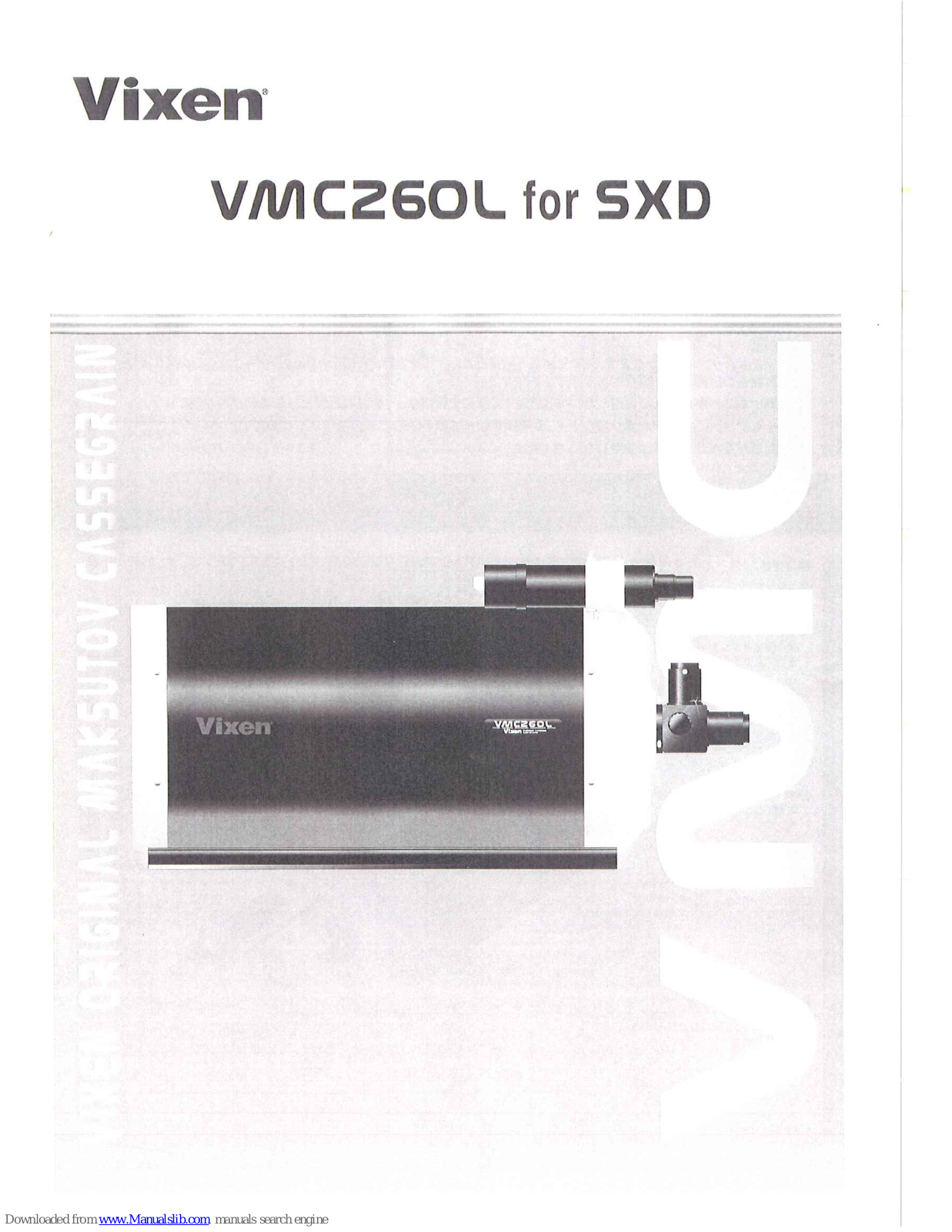 Vixen VMC260L User Manual - ManualMachine.com