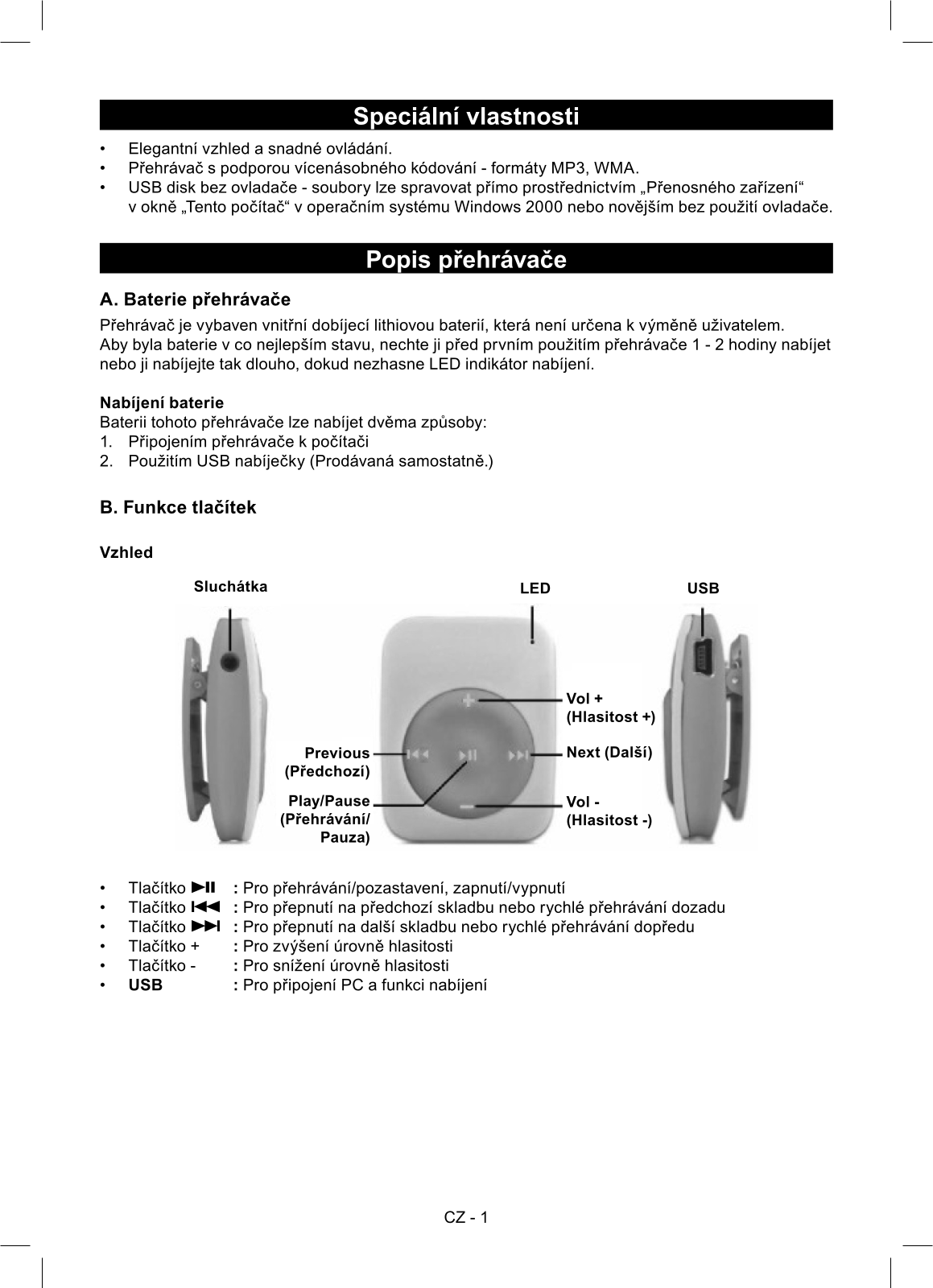 Sencor SFP 1360 User Manual