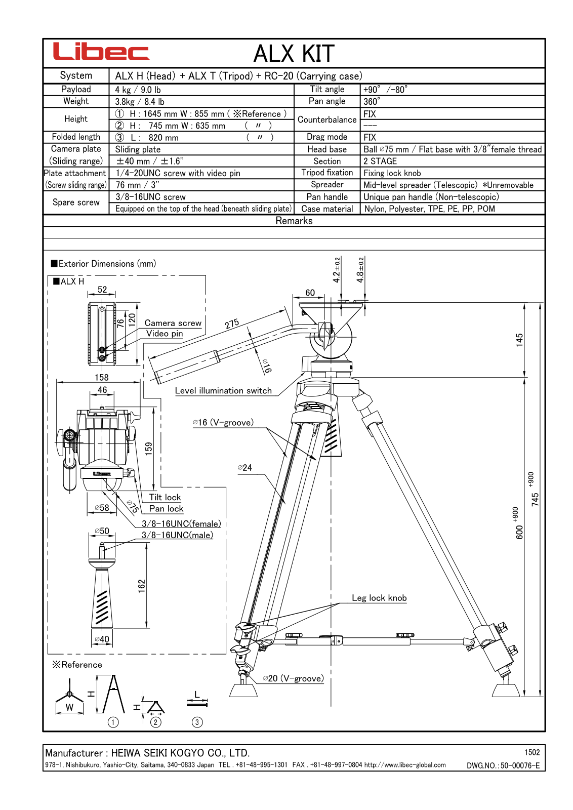 Libec ALX kit Service Manual - ManualMachine.com