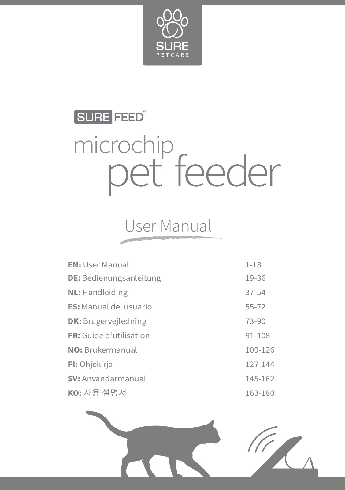 SURE petcare SUREFEED User Manual - ManualMachine.com