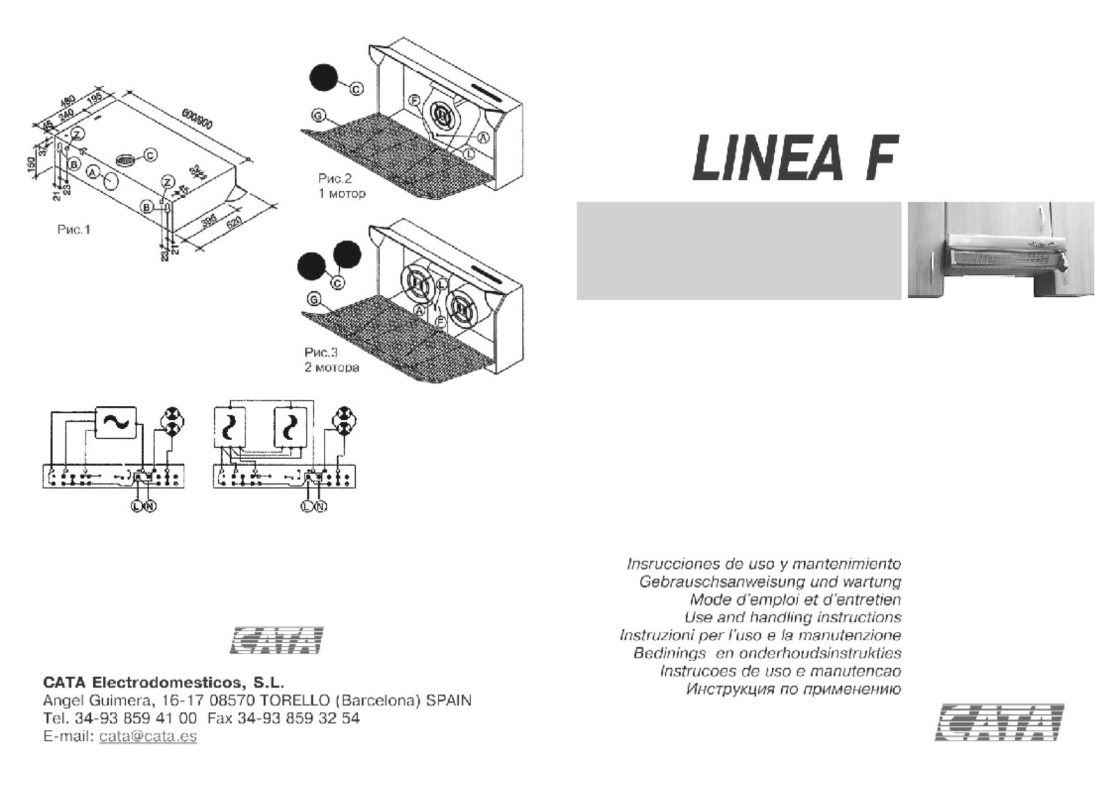 Cata LF-2060 X User Manual