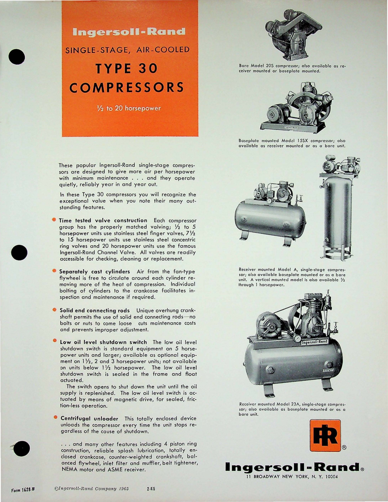 Ingersoll-Rand Type 30 Compressor Other - ManualMachine.com