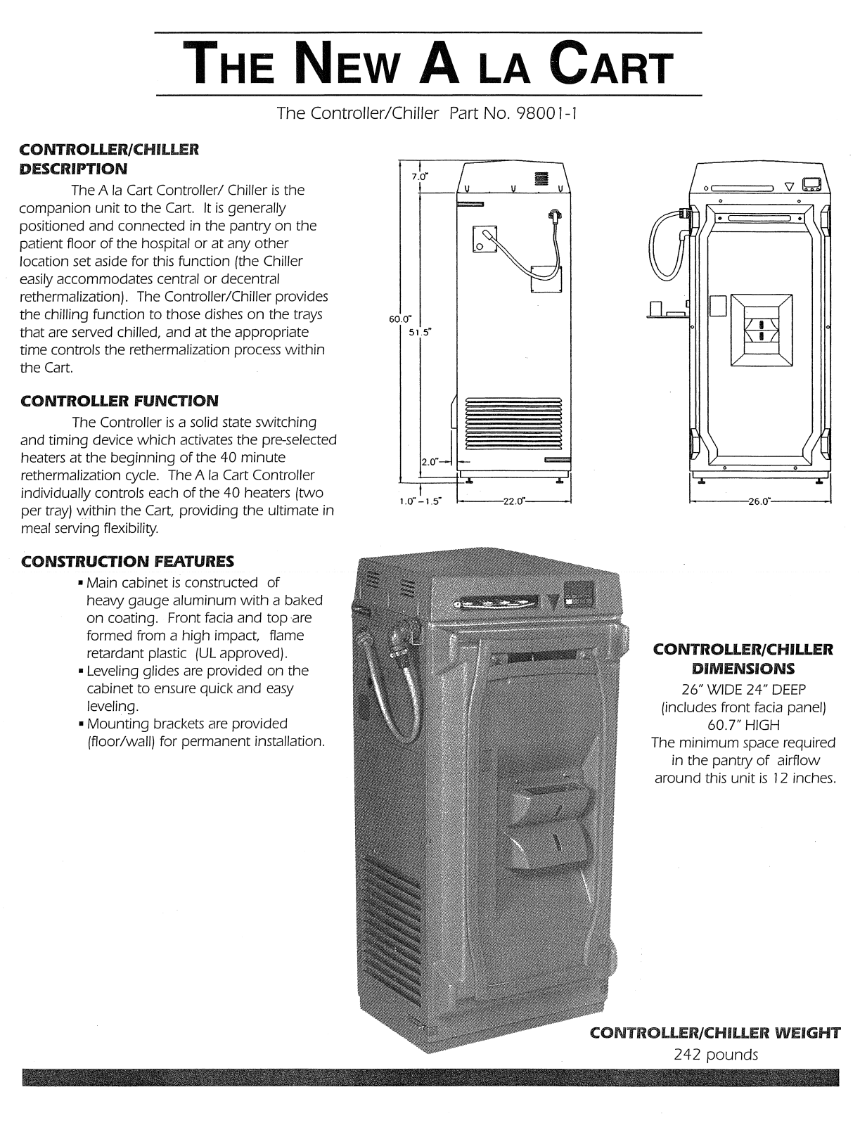 A La Carte ACT007 Service Manual